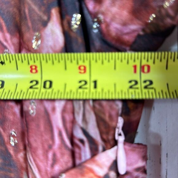 Soft Surroundings Silk Floral Maxi Dress 20W Romantic Cottagecore Feminine Boho - Picture 14 of 16